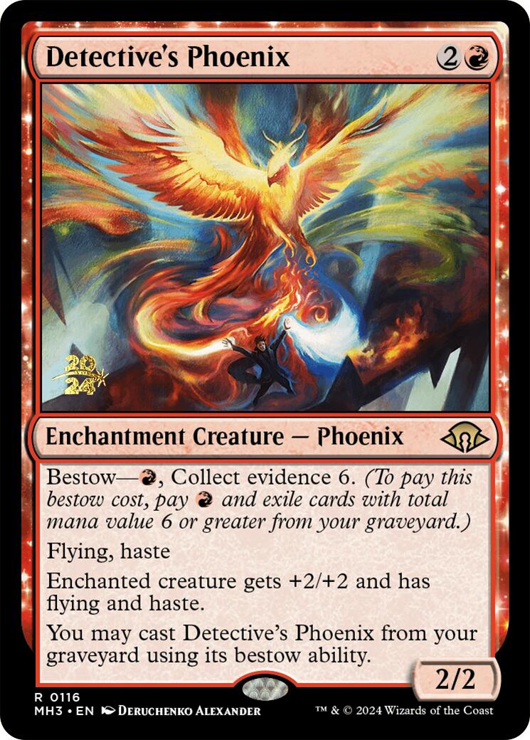 Detective's Phoenix [Modern Horizons 3 Prerelease Promos] | Empire Gaming NC