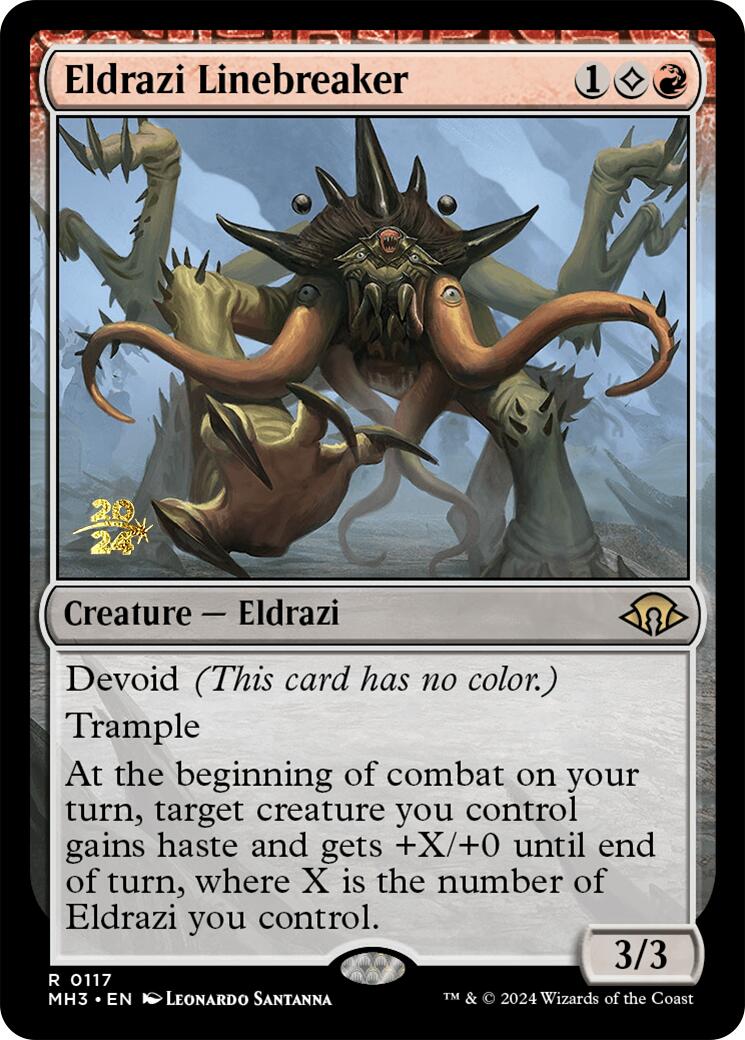 Eldrazi Linebreaker [Modern Horizons 3 Prerelease Promos] | Empire Gaming NC