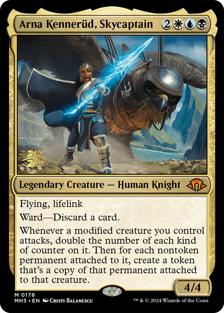 Arna Kennerud, Skycaptain [Modern Horizons 3 Prerelease Promos] | Empire Gaming NC