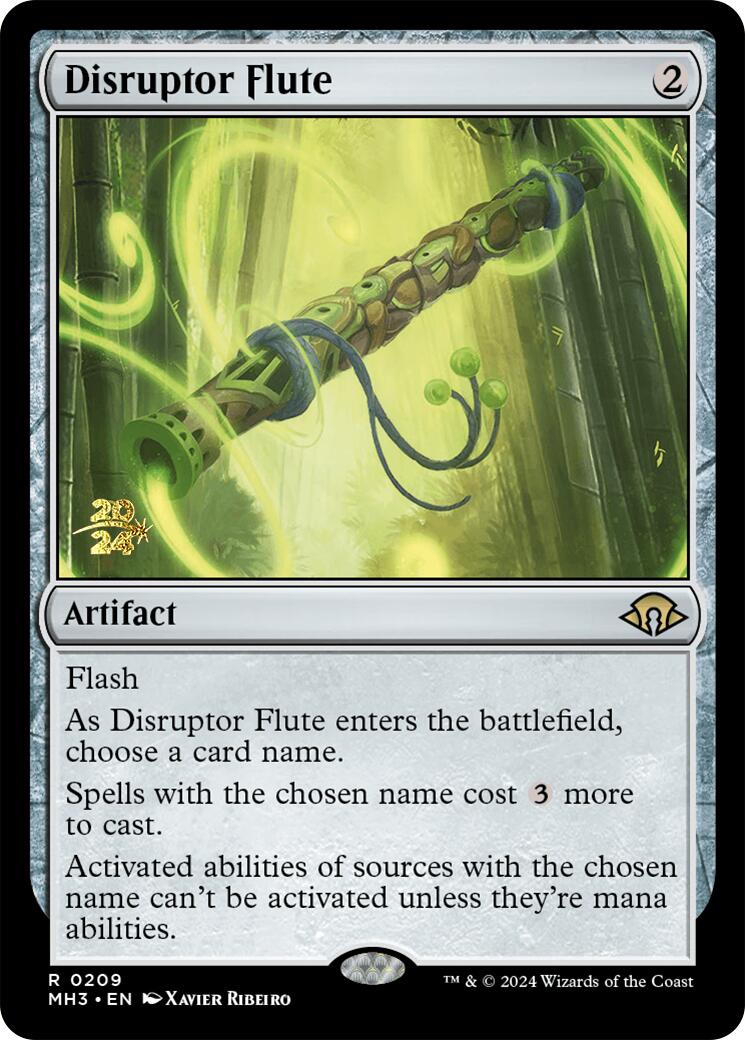 Disruptor Flute [Modern Horizons 3 Prerelease Promos] | Empire Gaming NC