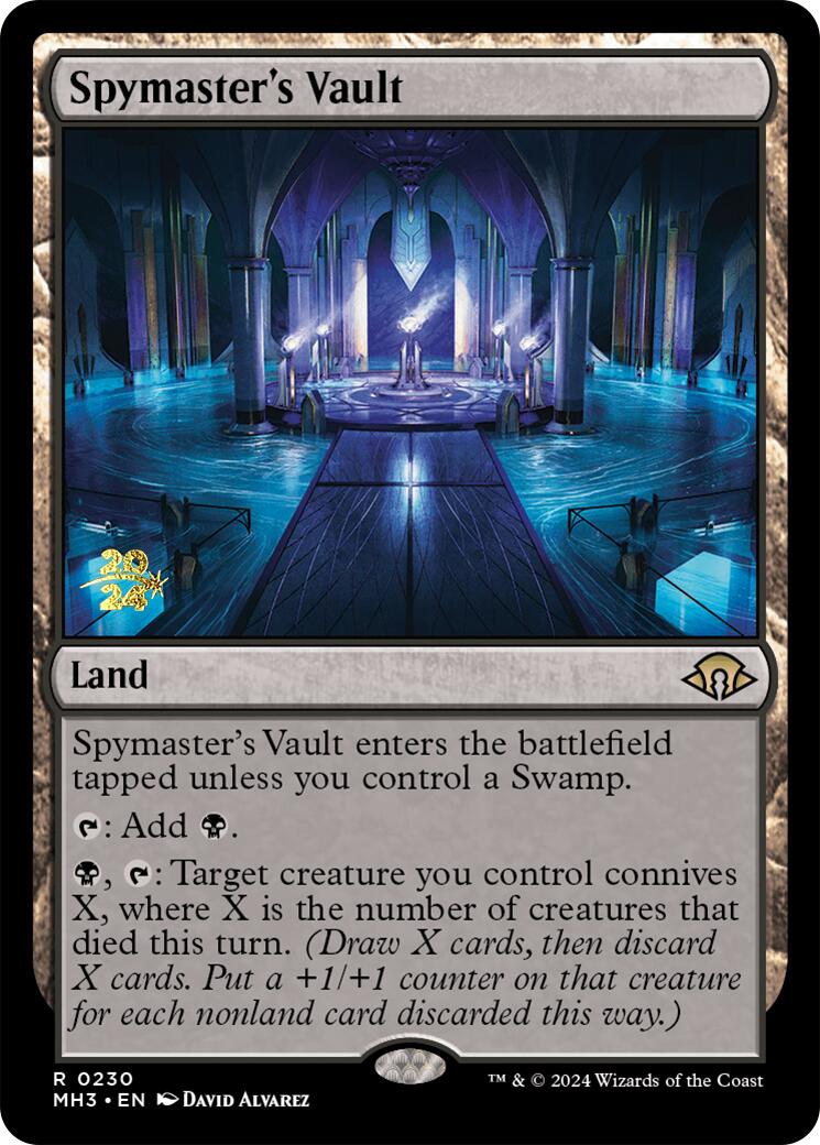 Spymaster's Vault [Modern Horizons 3 Prerelease Promos] | Empire Gaming NC