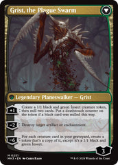 Grist, Voracious Larva [Modern Horizons 3 Prerelease Promos] | Empire Gaming NC