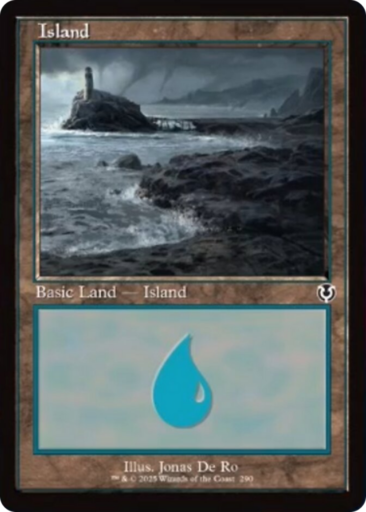 Island (290) (Retro Frame) [Innistrad Remastered] | Empire Gaming NC