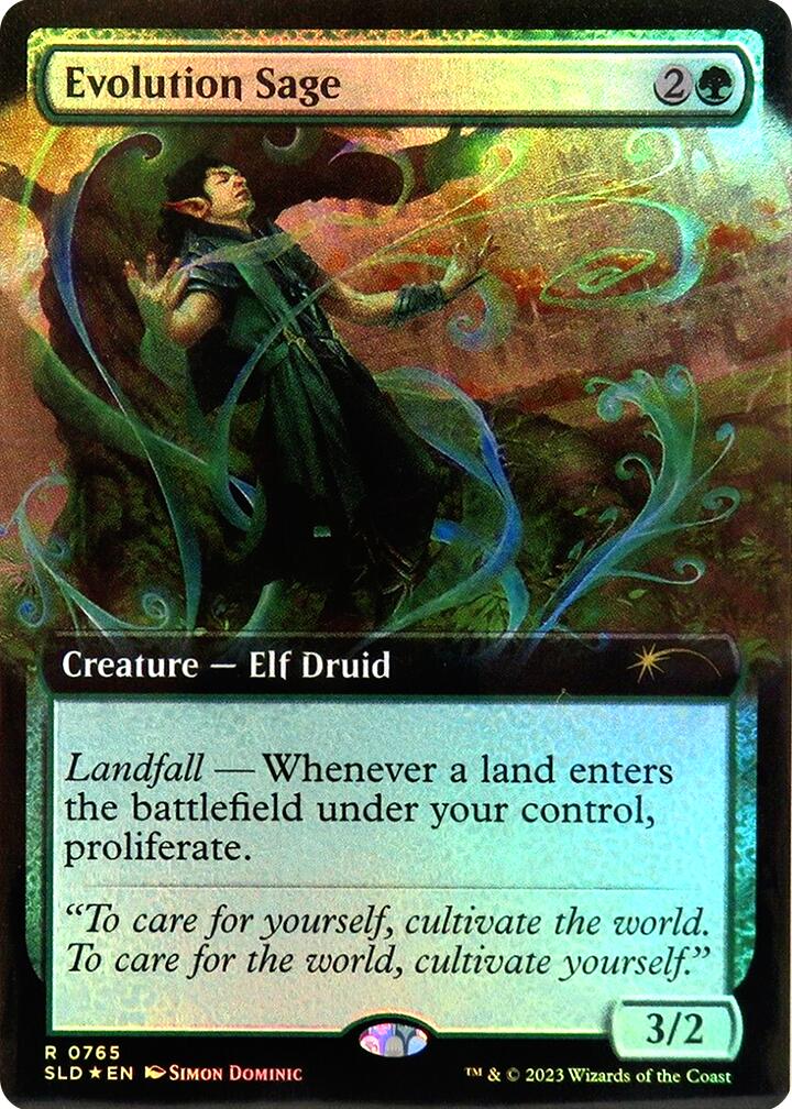Evolution Sage (Extended Art) [Secret Lair Drop Series] | Empire Gaming NC