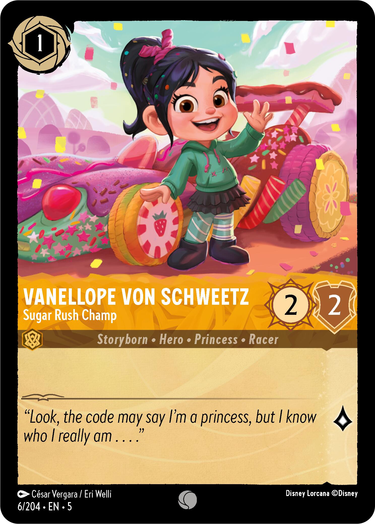 Vanellope von Schweetz - Sugar Rush Champ (6/204) [Shimmering Skies] | Empire Gaming NC