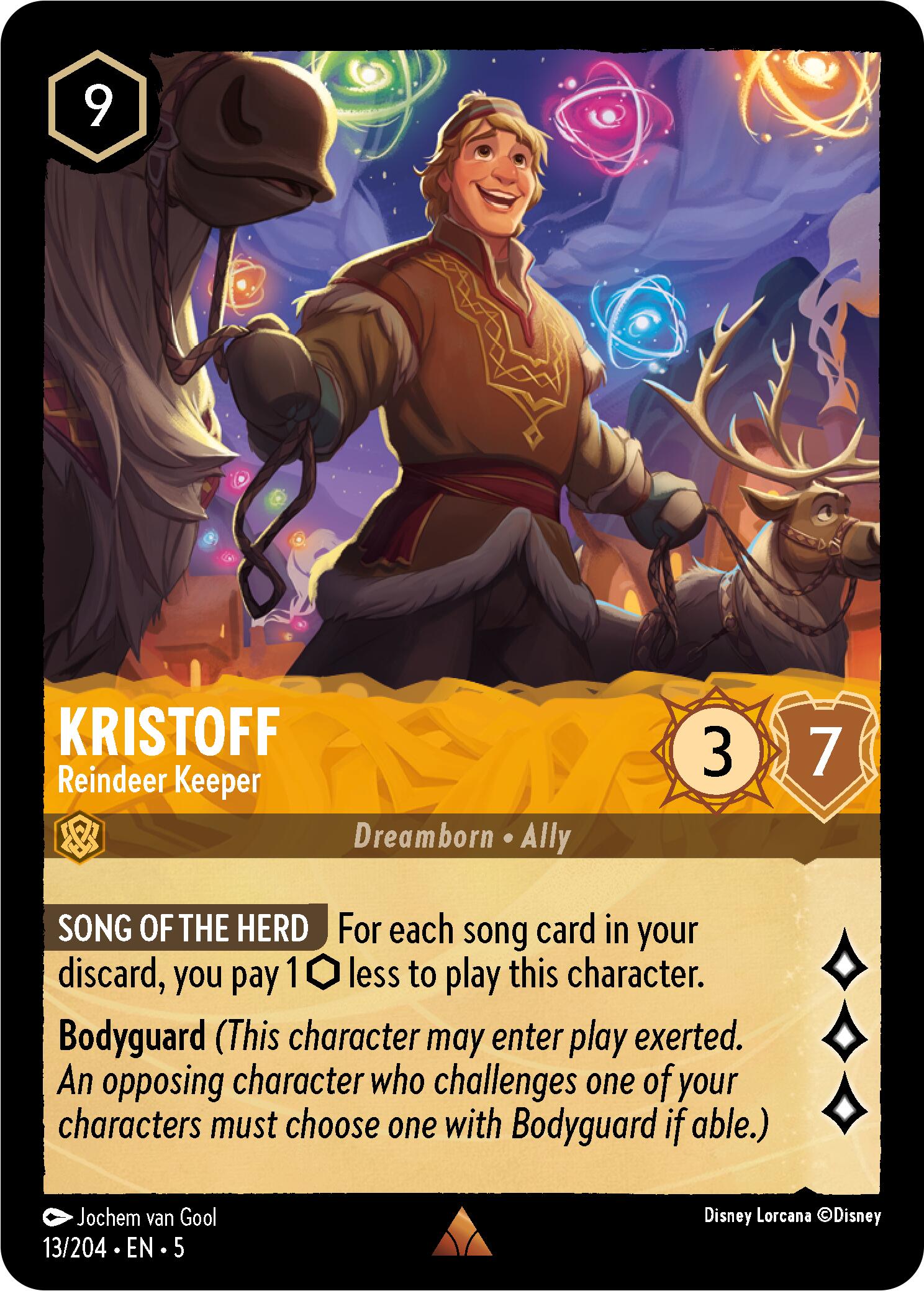 Kristoff - Reindeer Keeper (13/204) [Shimmering Skies] | Empire Gaming NC
