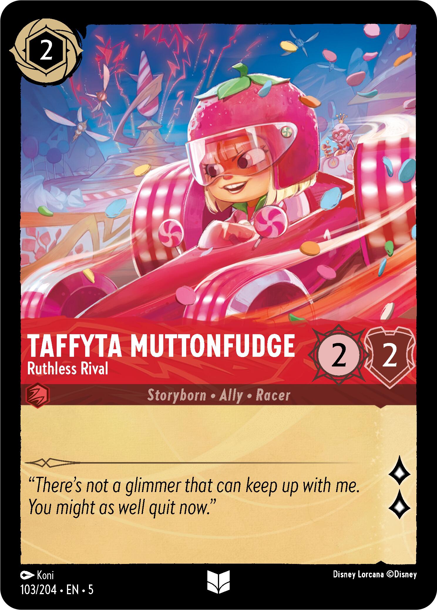 Taffyta Muttonfudge - Ruthless Rival (103/204) [Shimmering Skies] | Empire Gaming NC