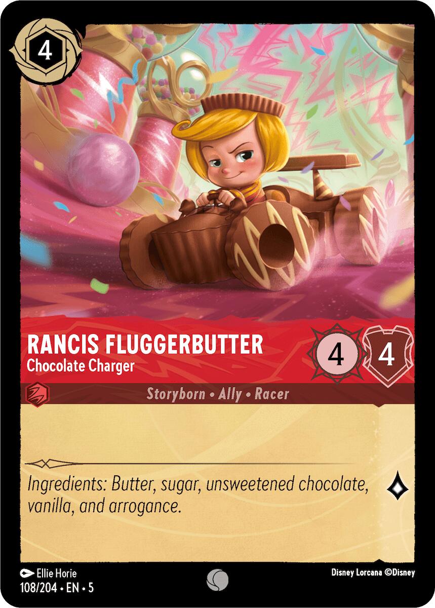 Rancis Fluggerbutter - Chocolate Charger (108/204) [Shimmering Skies] | Empire Gaming NC