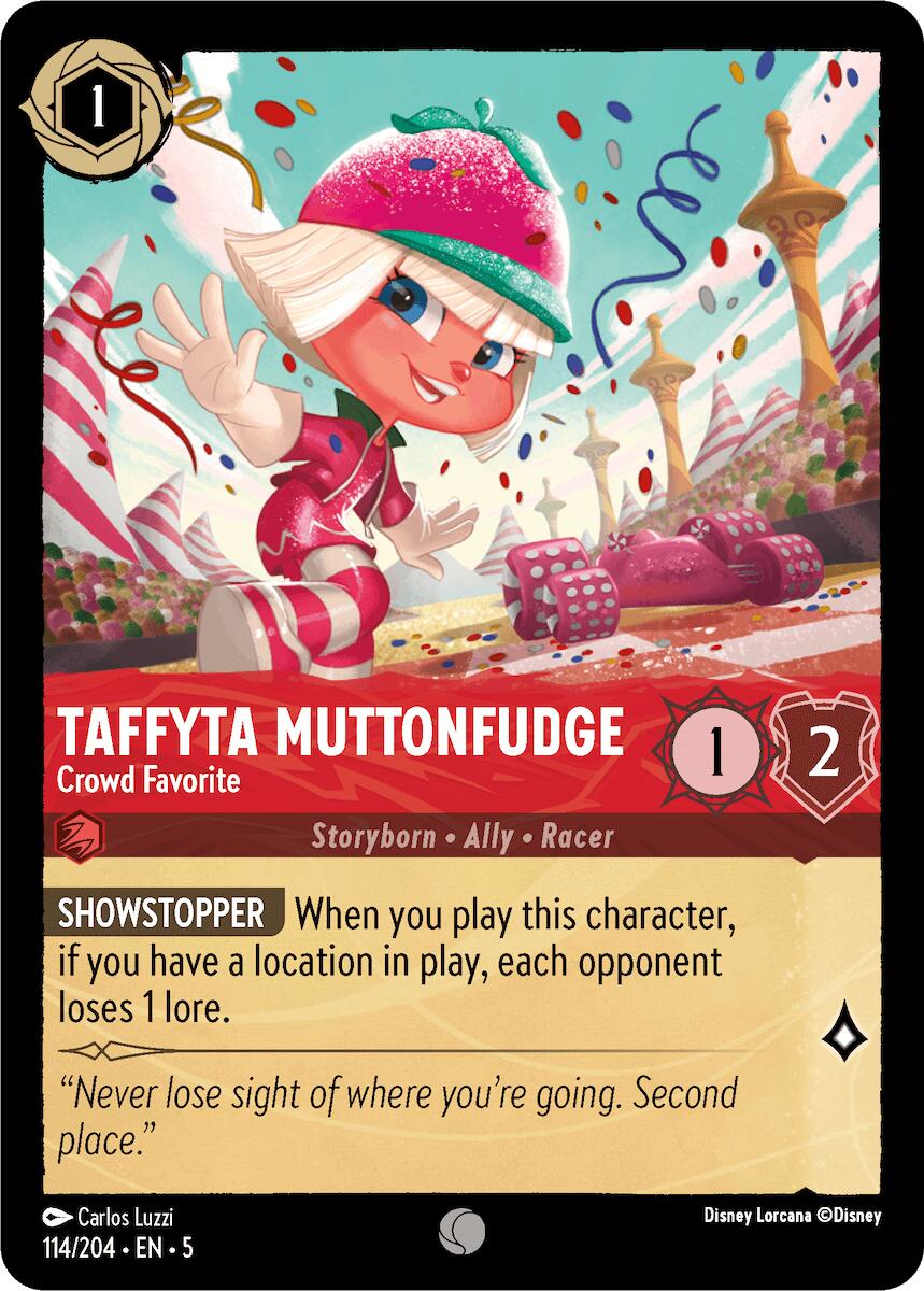Taffyta Muttonfudge - Crowd Favorite (114/204) [Shimmering Skies] | Empire Gaming NC