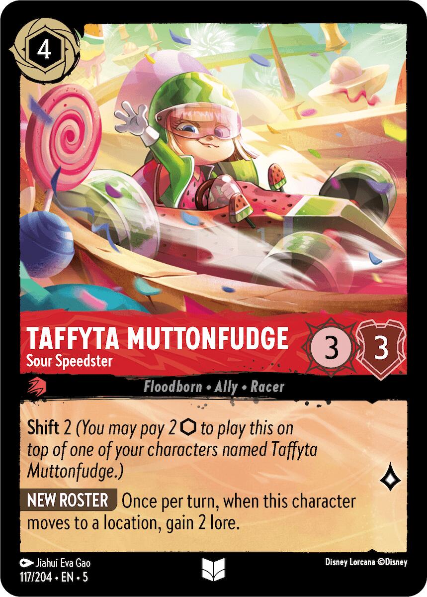 Taffyta Muttonfudge - Sour Speedster (117/204) [Shimmering Skies] | Empire Gaming NC