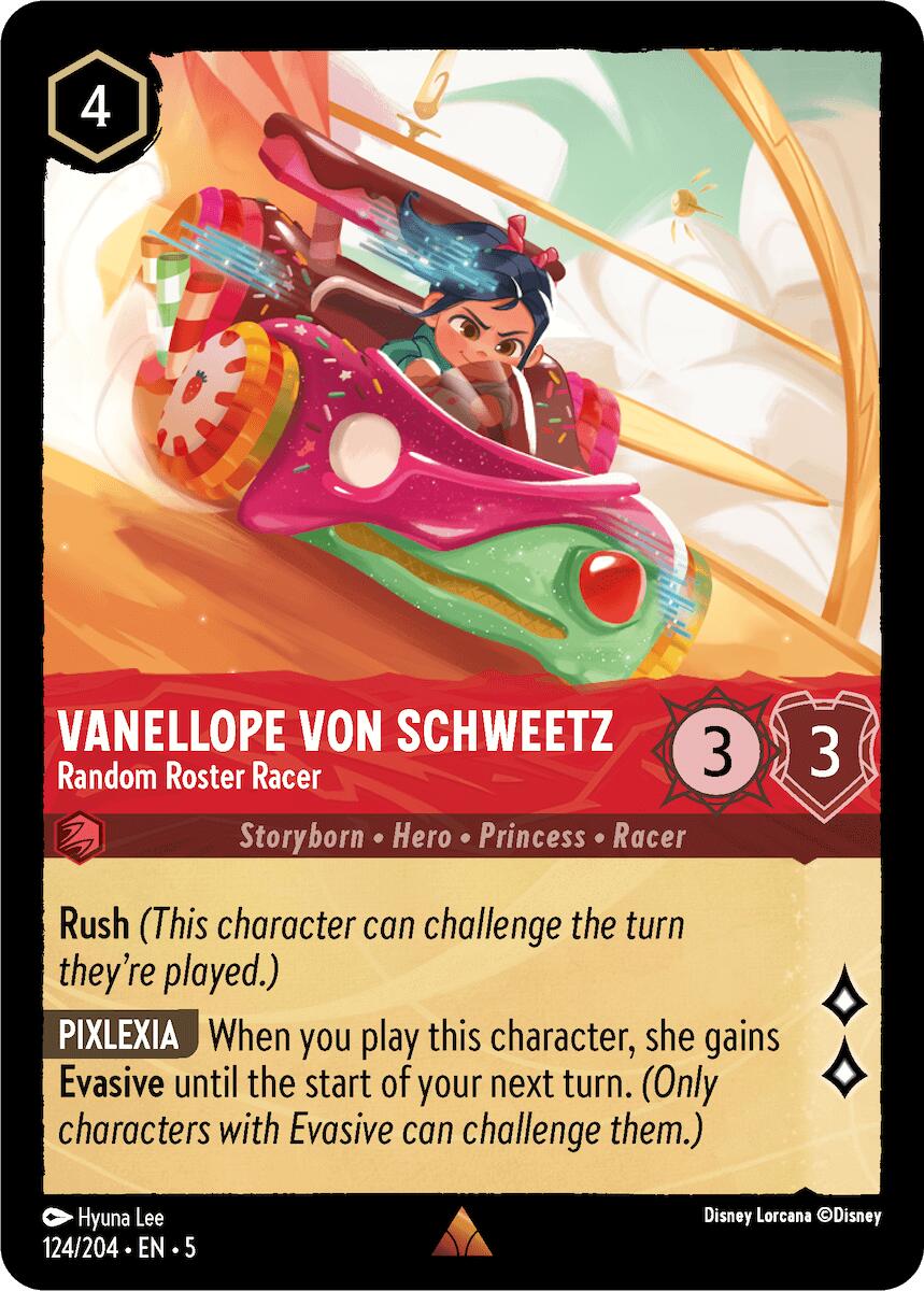 Vanellope von Schweetz - Random Roster Racer (124/204) [Shimmering Skies] | Empire Gaming NC