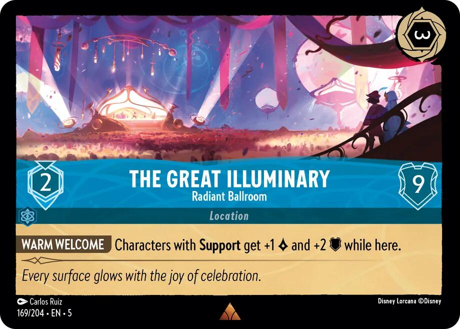 The Great Illuminary - Radiant Ballroom (169/204) [Shimmering Skies] | Empire Gaming NC