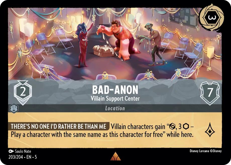 Bad-Anon - Villain Support Center (203/204) [Shimmering Skies] | Empire Gaming NC