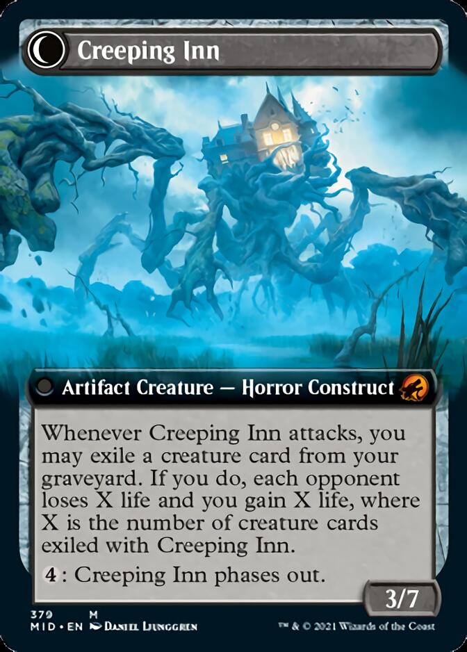 Hostile Hostel // Creeping Inn (Extended Art) [Innistrad: Midnight Hunt] | Empire Gaming NC