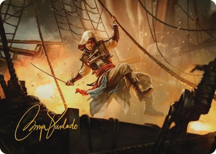 Edward Kenway Art Card (Gold-Stamped Signature) [Assassin's Creed Art Series] | Empire Gaming NC