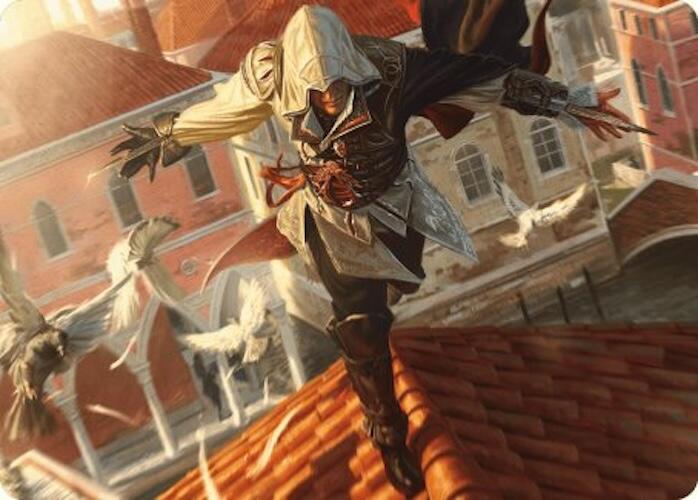 Ezio, Blade of Vengeance Art Card [Assassin's Creed Art Series] | Empire Gaming NC