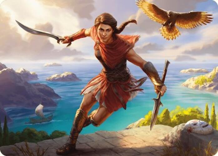 Kassandra, Eagle Bearer Art Card [Assassin's Creed Art Series] | Empire Gaming NC