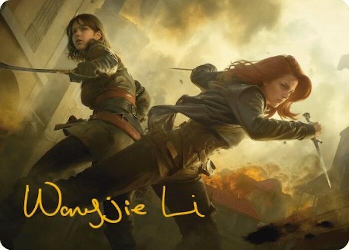 Mary Read and Anne Bonny Art Card (Gold-Stamped Signature) [Assassin's Creed Art Series] | Empire Gaming NC