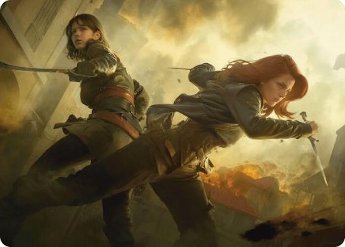 Mary Read and Anne Bonny Art Card [Assassin's Creed Art Series] | Empire Gaming NC