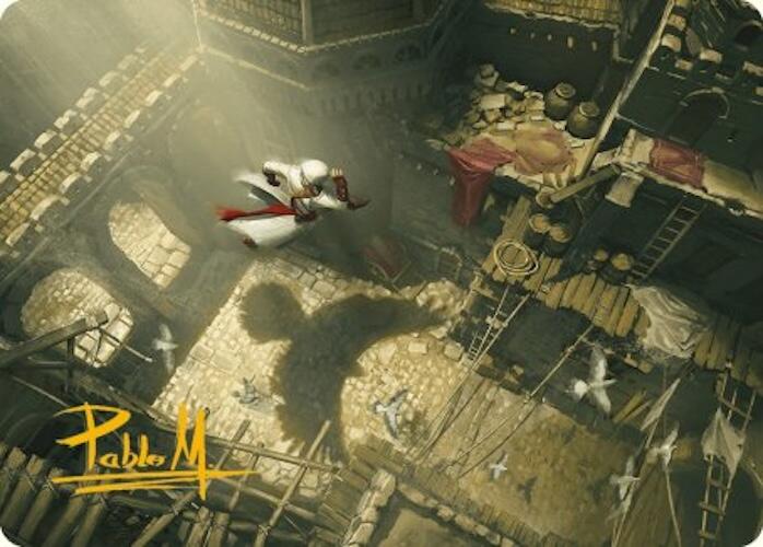 Rooftop Bypass Art Card (Gold-Stamped Signature) [Assassin's Creed Art Series] | Empire Gaming NC