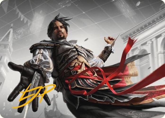 Ezio Auditore da Firenze Art Card (Gold-Stamped Signature) [Assassin's Creed Art Series] | Empire Gaming NC