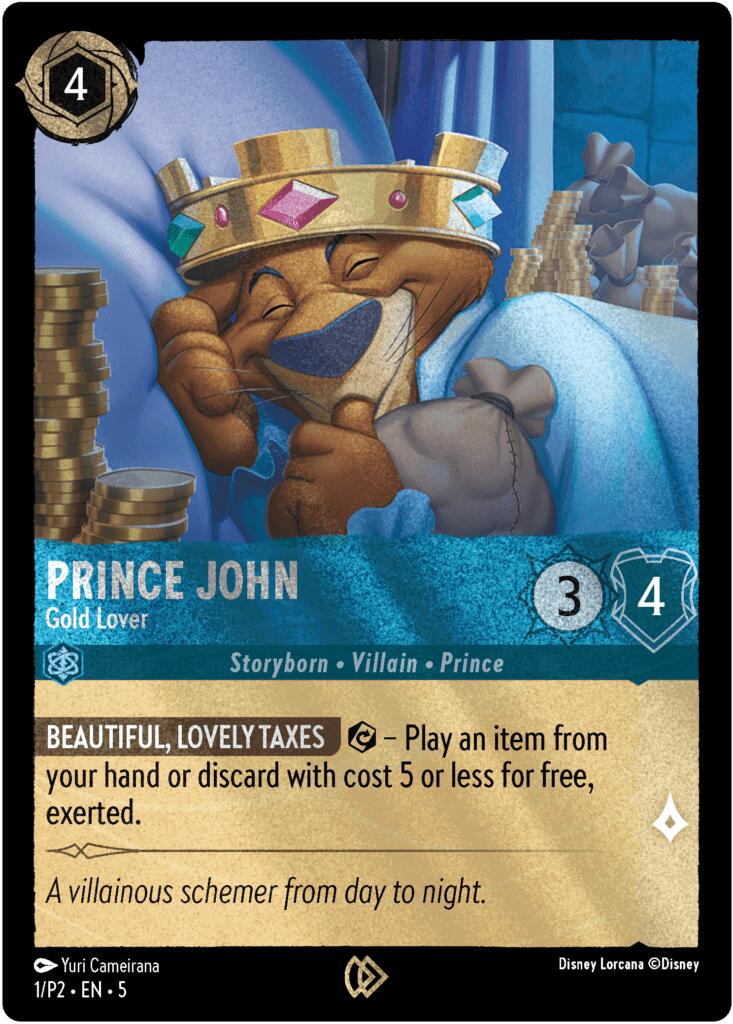 Prince John - Gold Lover (1) [Promo Cards] | Empire Gaming NC