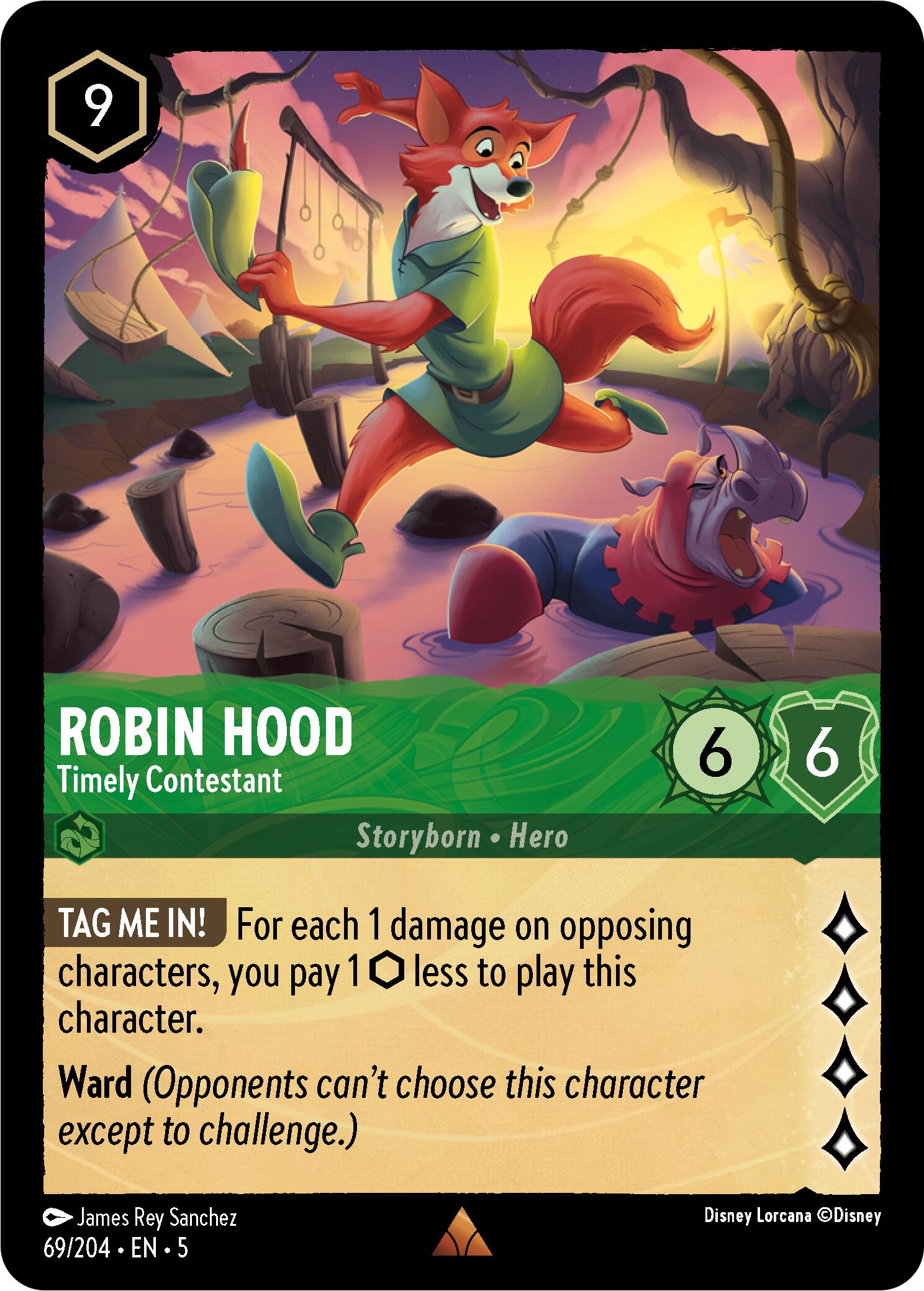 Robin Hood - Timely Contestant (69/204) [Shimmering Skies] | Empire Gaming NC