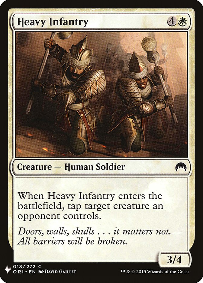 Heavy Infantry [Mystery Booster] | Empire Gaming NC