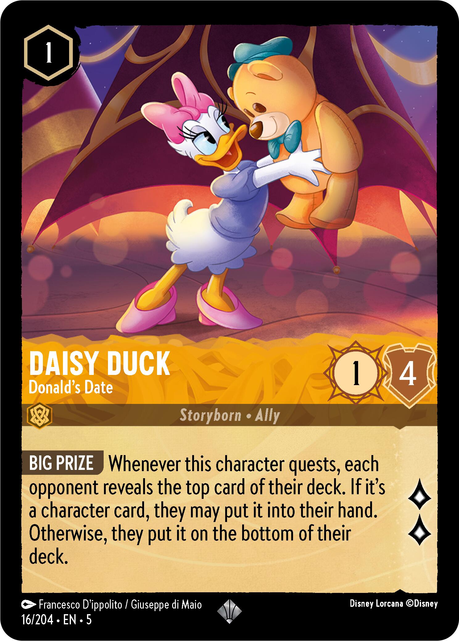 Daisy Duck - Donald's Date (16/204) [Shimmering Skies] | Empire Gaming NC