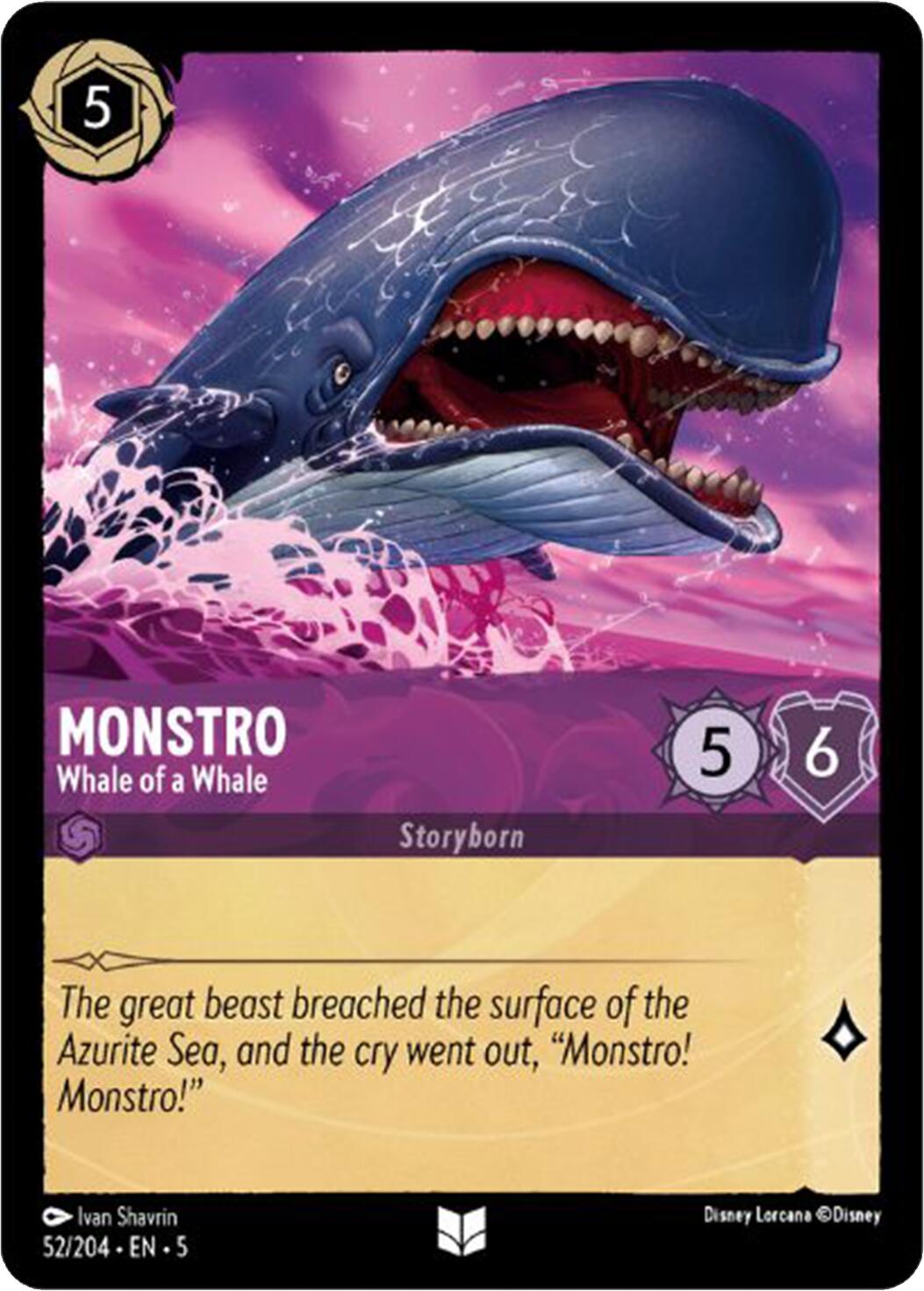 Monstro - Whale of a Whale (52/204) [Shimmering Skies] | Empire Gaming NC