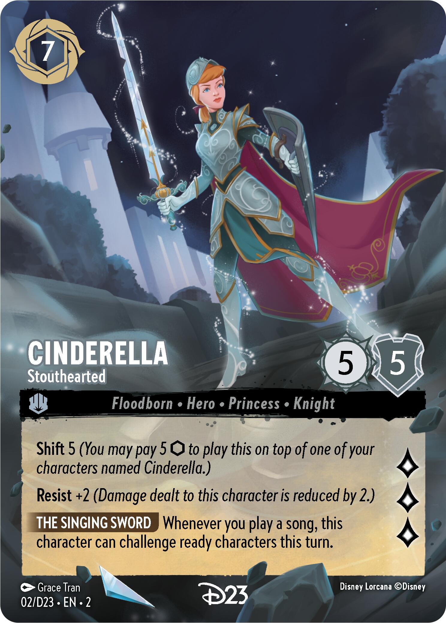 Cinderella - Stouthearted (2) [D23 Promos] | Empire Gaming NC