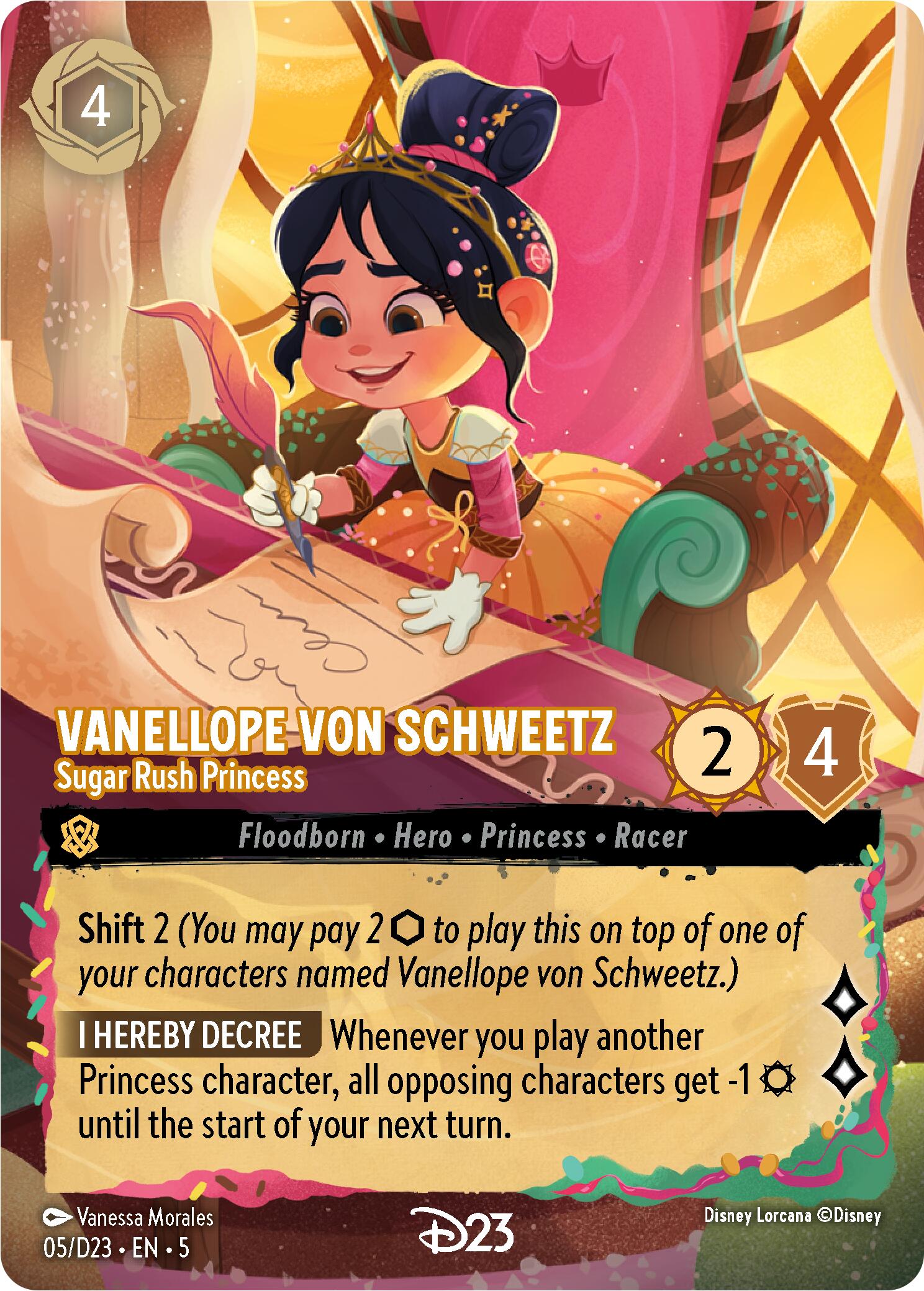 Vanellope von Schweetz - Sugar Rush Princess (5) [D23 Promos] | Empire Gaming NC