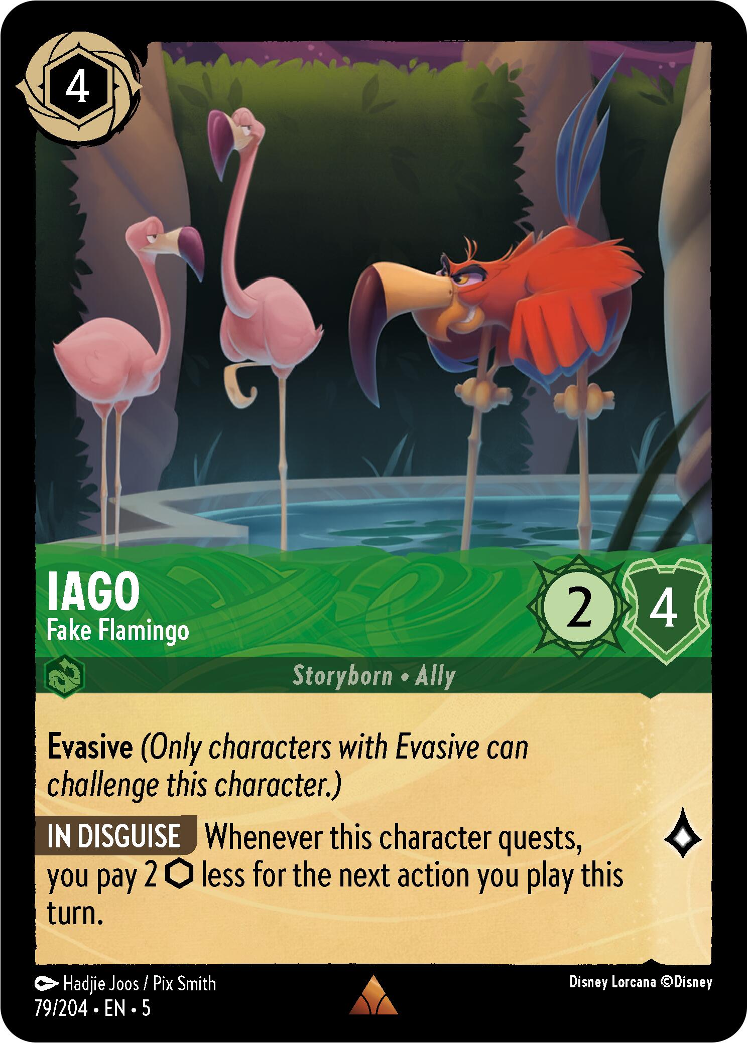 Iago - Fake Flamingo (79/204) [Shimmering Skies] | Empire Gaming NC