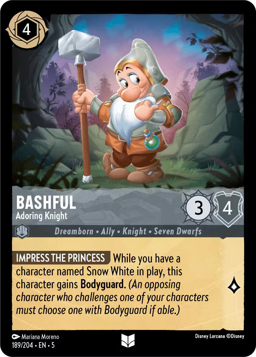 Bashful - Adoring Knight (189/204) [Shimmering Skies] | Empire Gaming NC