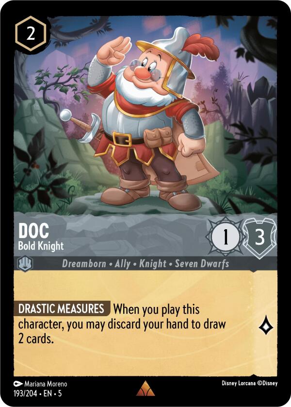 Doc - Bold Knight (193/204) [Shimmering Skies] | Empire Gaming NC