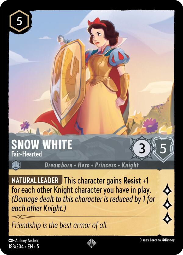 Snow White - Fair-Hearted (183/204) [Shimmering Skies] | Empire Gaming NC