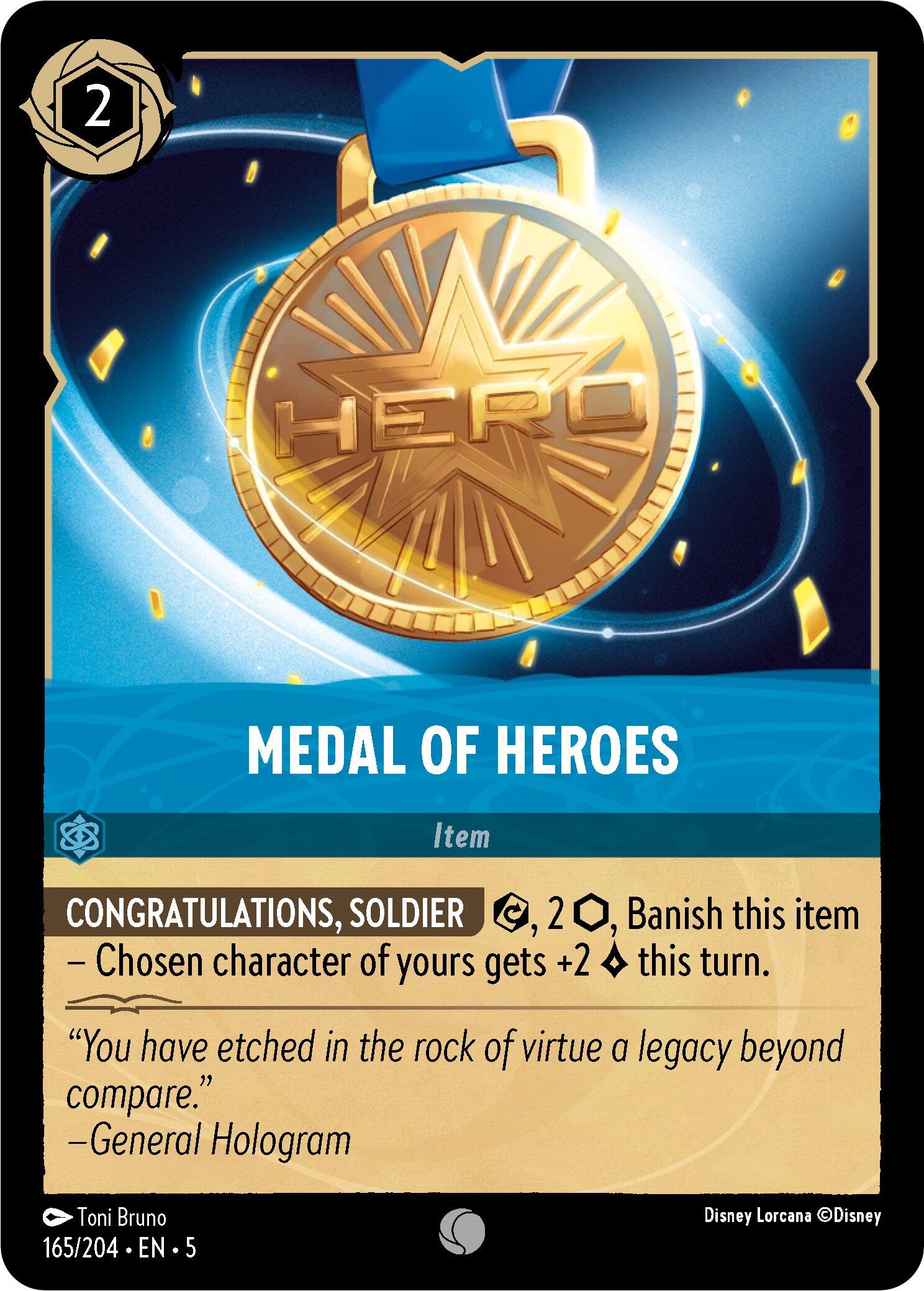 Medal of Heroes (165/204) [Shimmering Skies] | Empire Gaming NC