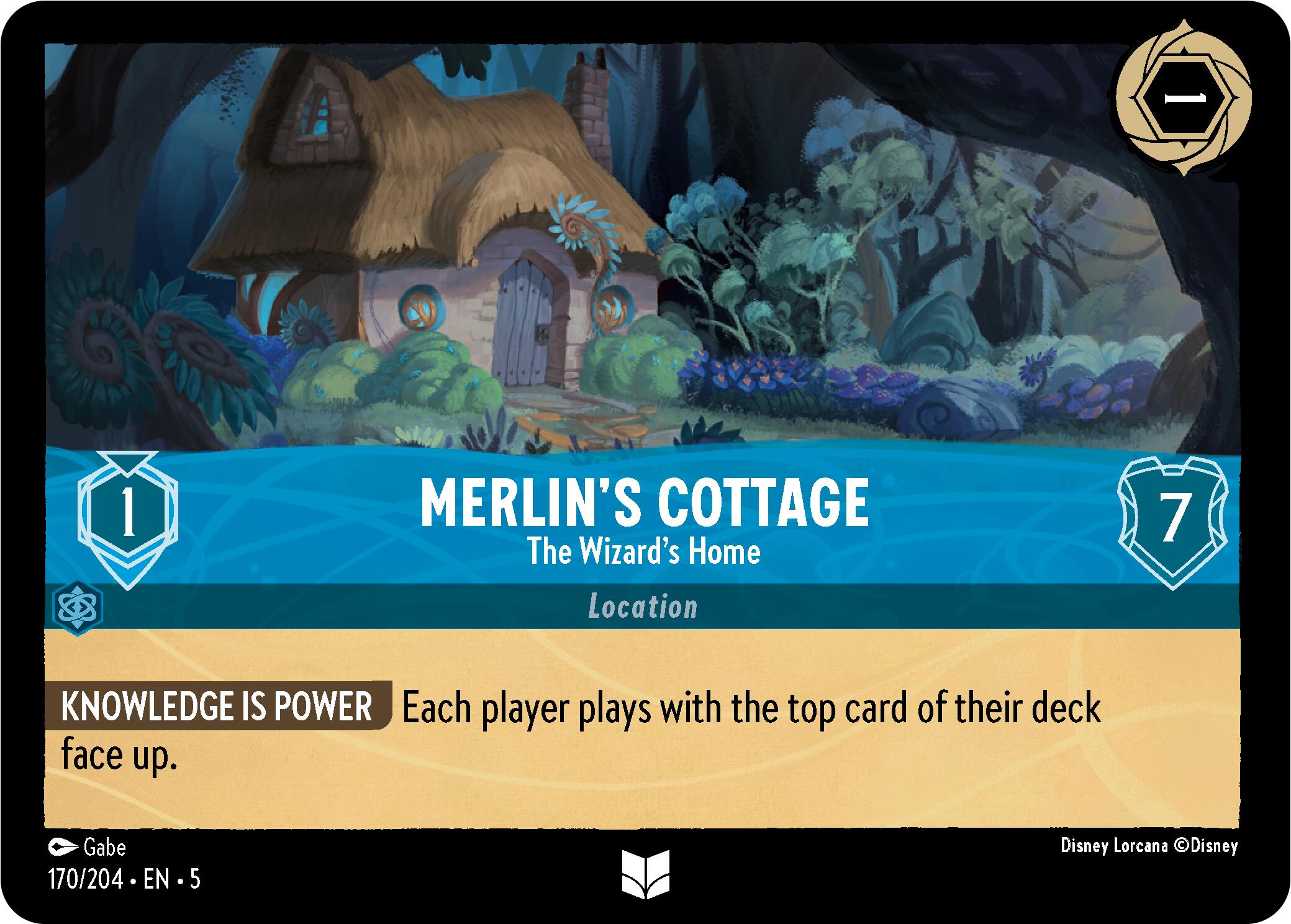 Merlin's Cottage - The Wizard's Home (170/204) [Shimmering Skies] | Empire Gaming NC