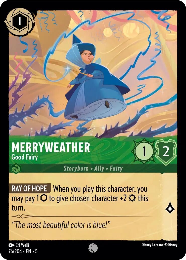 Merryweather - Good Fairy (76/204) [Shimmering Skies] | Empire Gaming NC