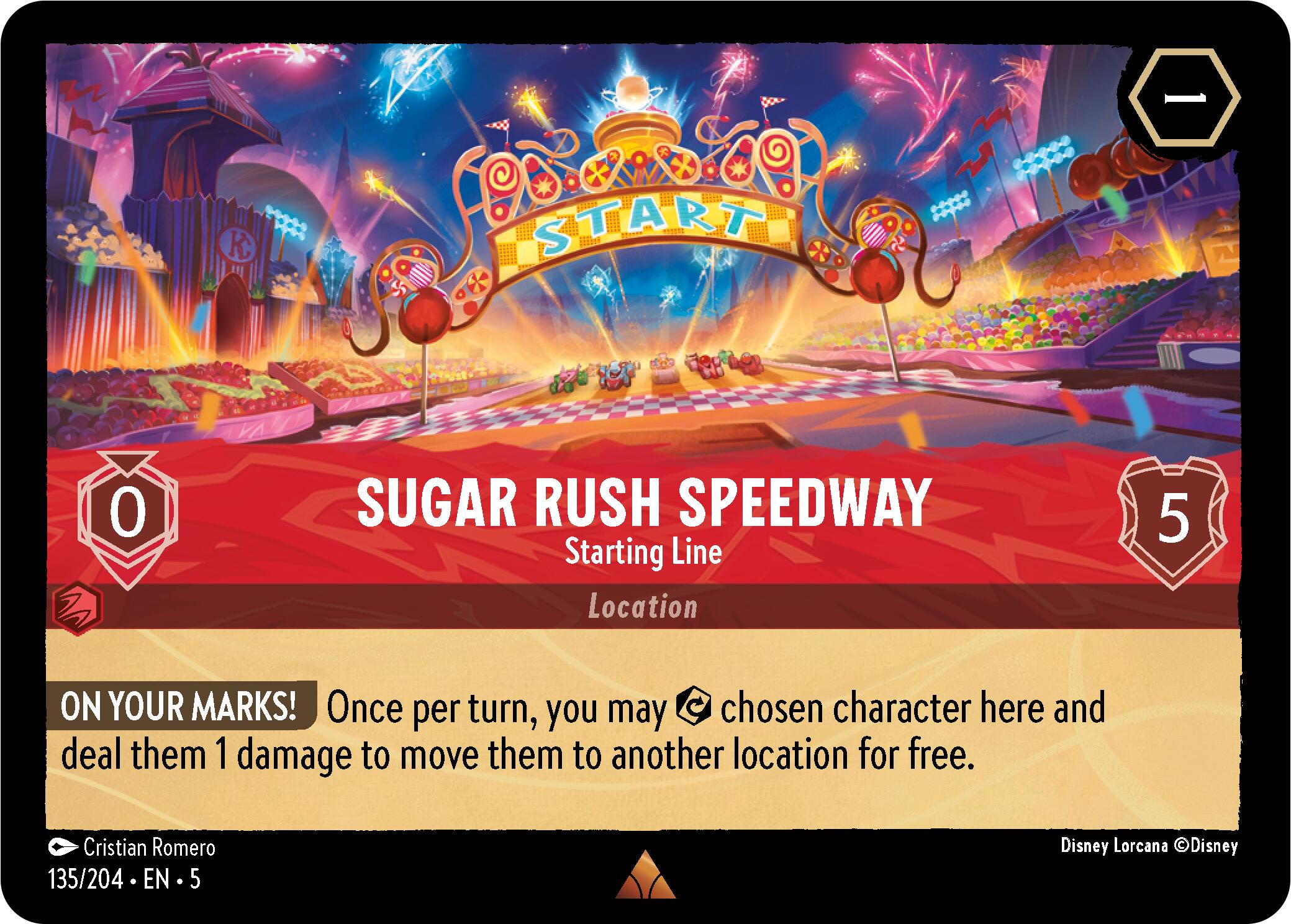 Sugar Rush Speedway - Starting Line (135/204) [Shimmering Skies] | Empire Gaming NC