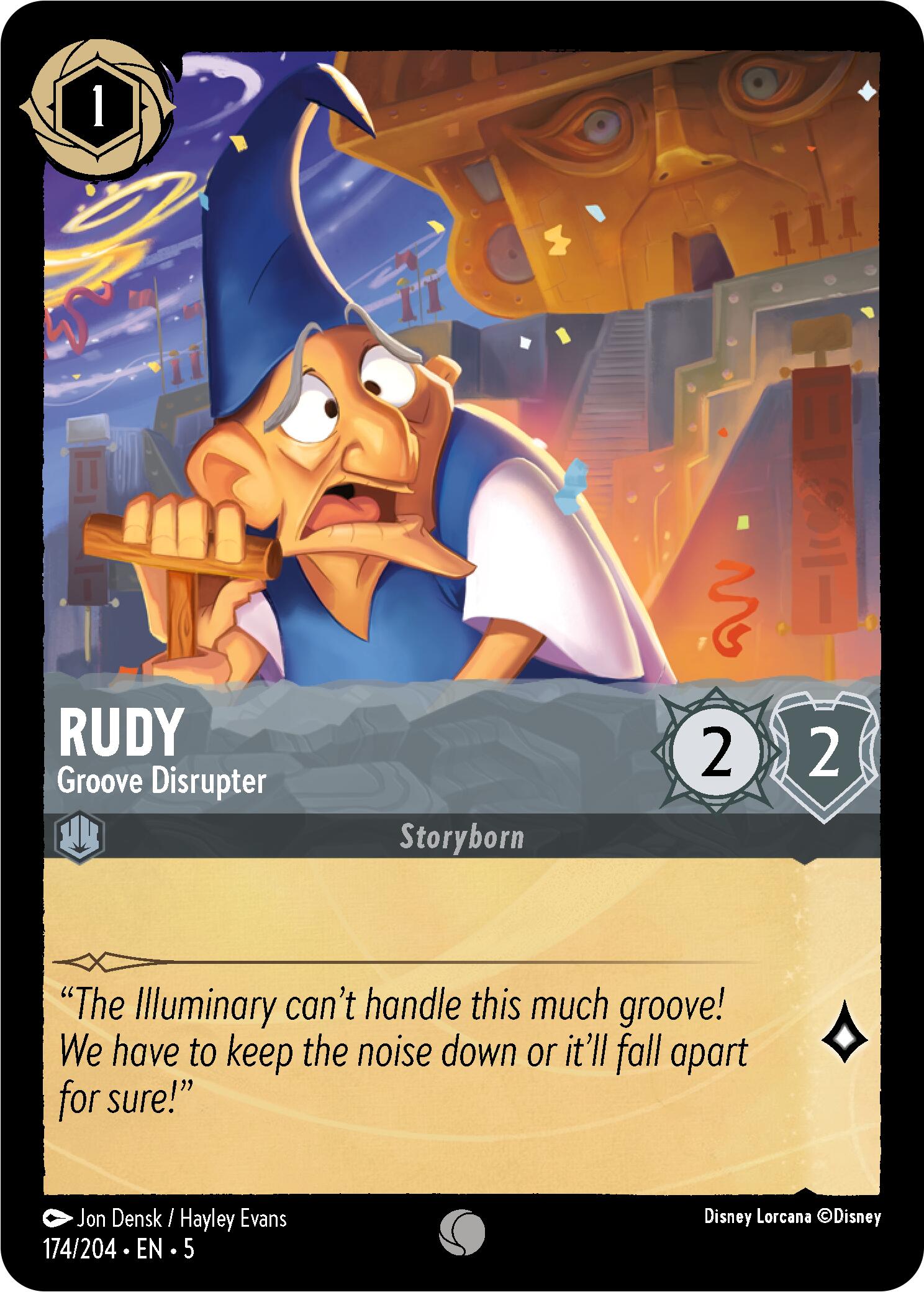 Rudy - Groove Disrupter (174/204) [Shimmering Skies] | Empire Gaming NC