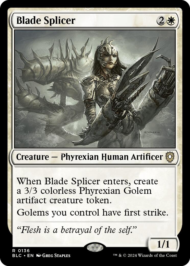 Blade Splicer [Bloomburrow Commander] | Empire Gaming NC