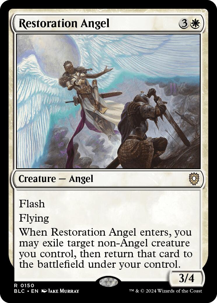 Restoration Angel [Bloomburrow Commander] | Empire Gaming NC