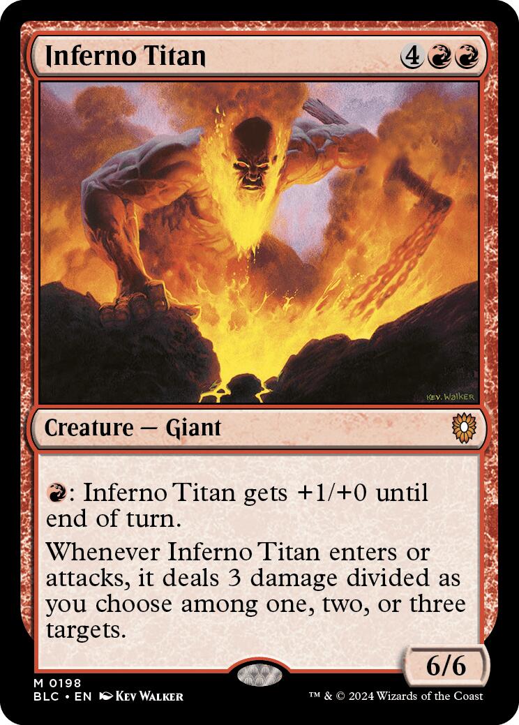 Inferno Titan [Bloomburrow Commander] | Empire Gaming NC