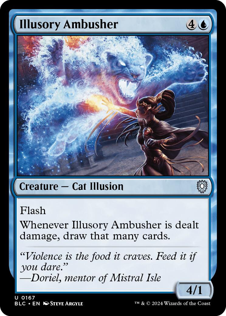 Illusory Ambusher [Bloomburrow Commander] | Empire Gaming NC