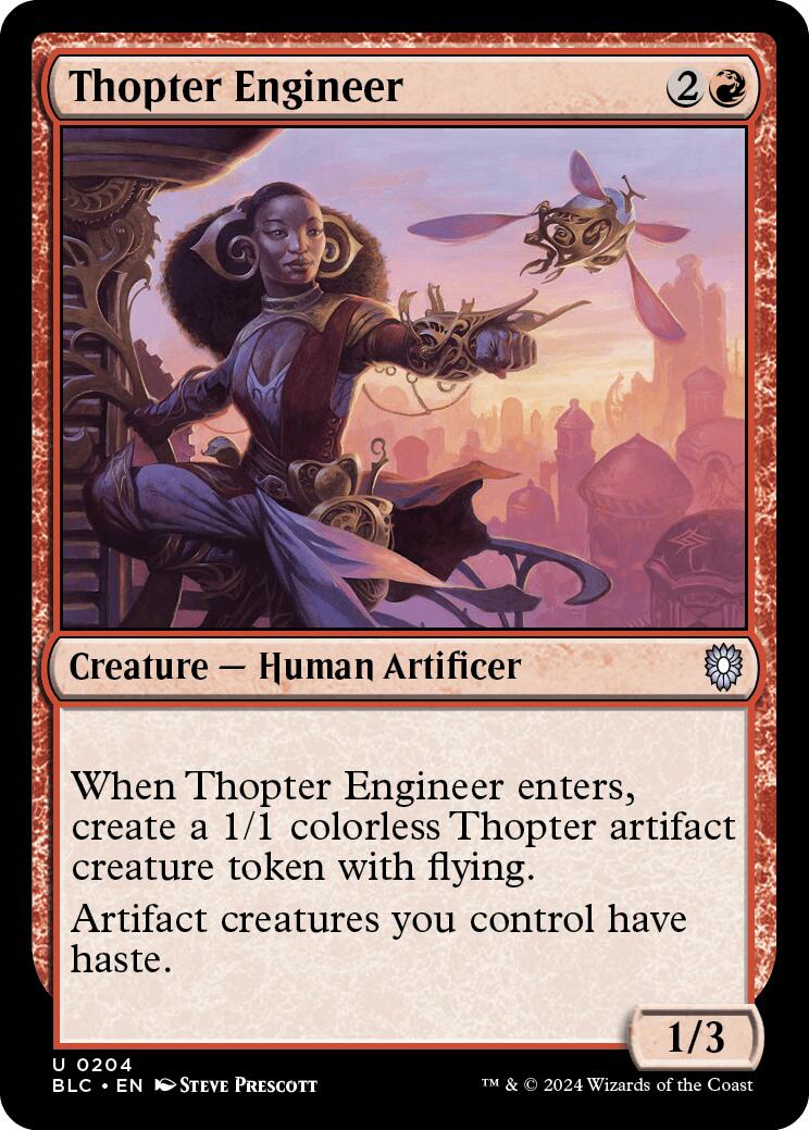 Thopter Engineer [Bloomburrow Commander] | Empire Gaming NC