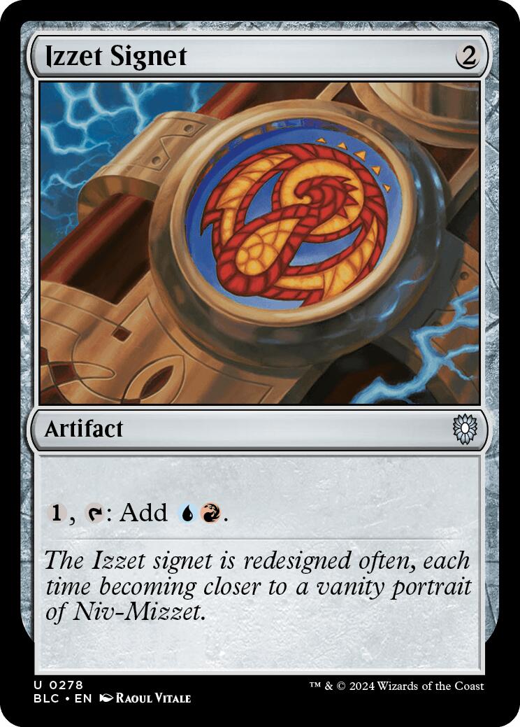 Izzet Signet [Bloomburrow Commander] | Empire Gaming NC