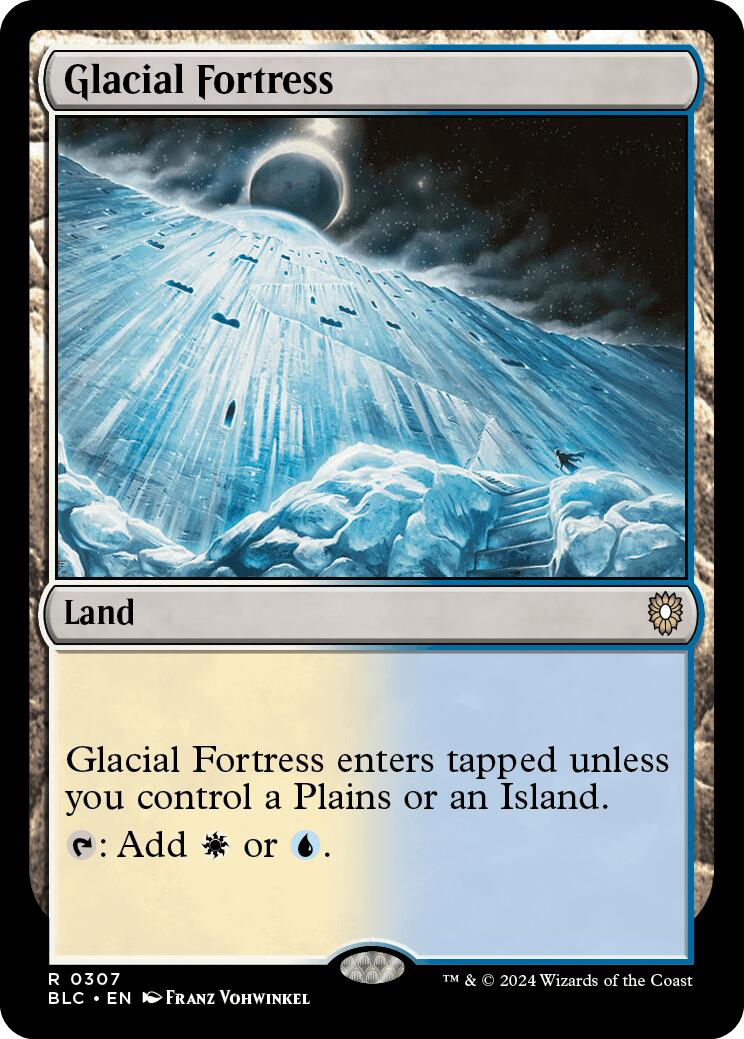 Glacial Fortress [Bloomburrow Commander] | Empire Gaming NC