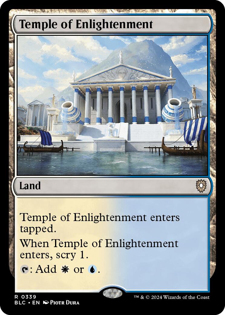 Temple of Enlightenment [Bloomburrow Commander] | Empire Gaming NC