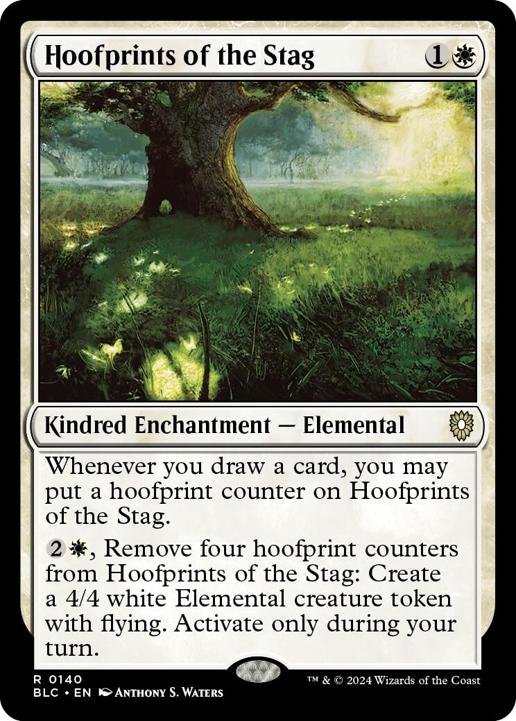 Hoofprints of the Stag [Bloomburrow Commander] | Empire Gaming NC